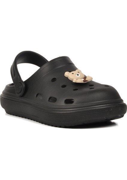 Siyah Unisex Sabo Çocuk Terlik modelleri