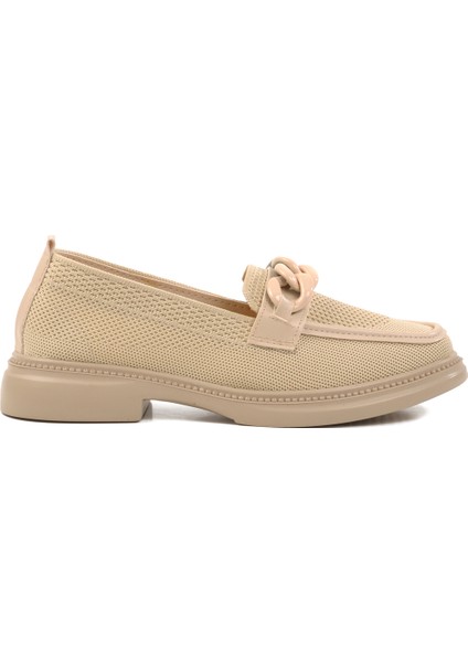 Bej Kadın Casual Ayakkabı