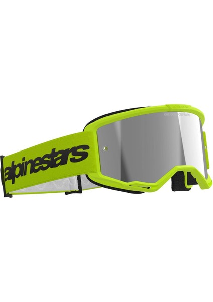 Vision 3 Wordmark Goggle Kross Gözlüğü Sarı Gümüş fiyatları