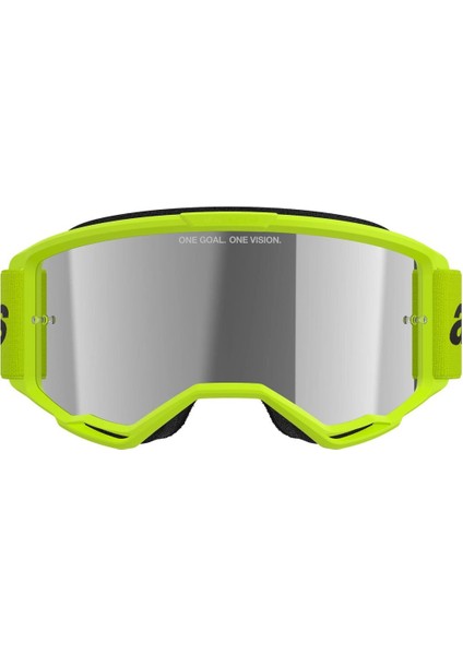 Vision 3 Wordmark Goggle Kross Gözlüğü Sarı Gümüş fırsatları