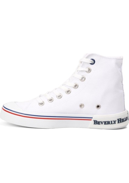 Beyaz Bilek Boy Kadın Spor Ayakkabı Sneaker