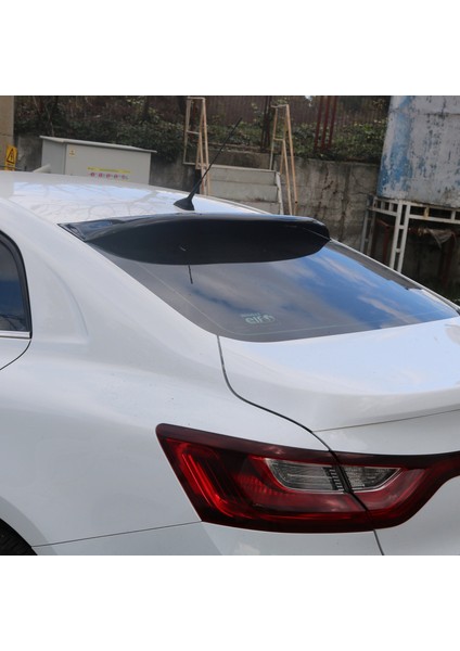 Renault Megane 4 Spoiler Arka Cam Üstü - Siyah | 2016 ve Sonrası, SD modelleri