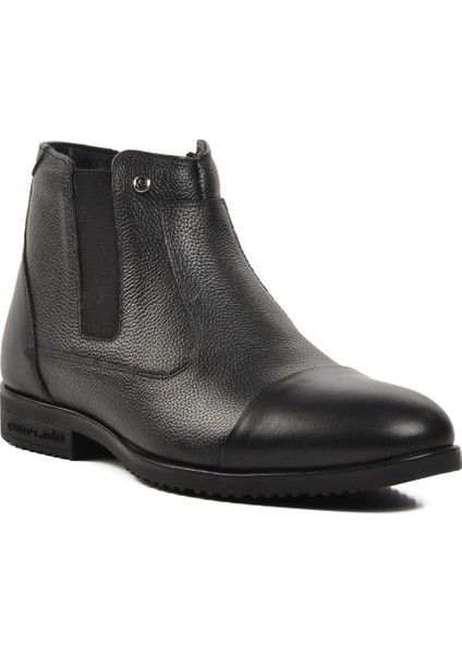 Siyah Deri Erkek Bot modelleri