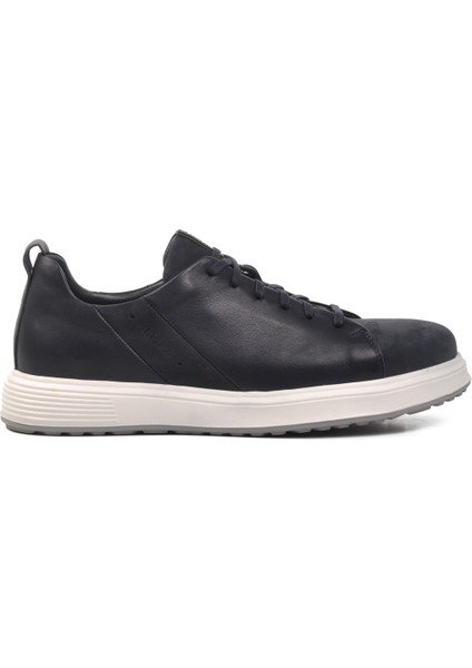 Dr.Flexer Lacivert Nubuk Deri Erkek Sneaker Ayakkabı