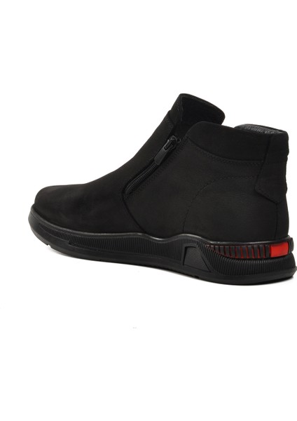 Siyah Süet Sneaker Erkek Bot
