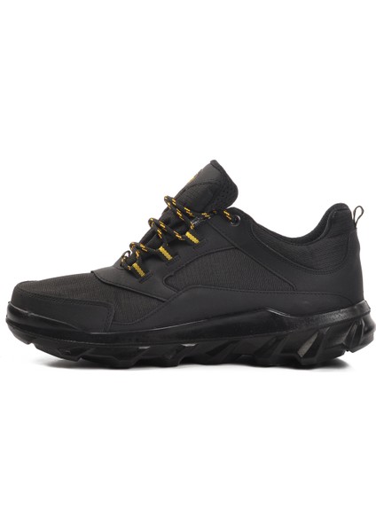 Siyah Tekstil Siyah Sarı Erkek Outdoor Ayakkabı