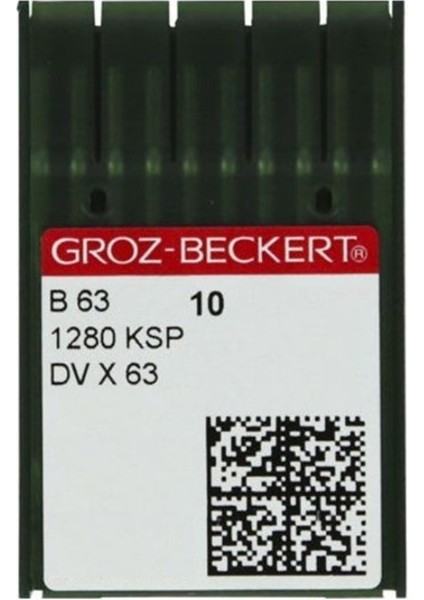 12 Numara B63/1280KSP/DVX63 Groz Beckert Reçme Iğnesi (100 Lük Paket)