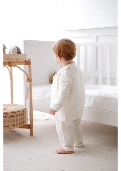 %100 Pamuk Müslin Bohem Gömlekli Takım 1-5 Yaş fiyatları