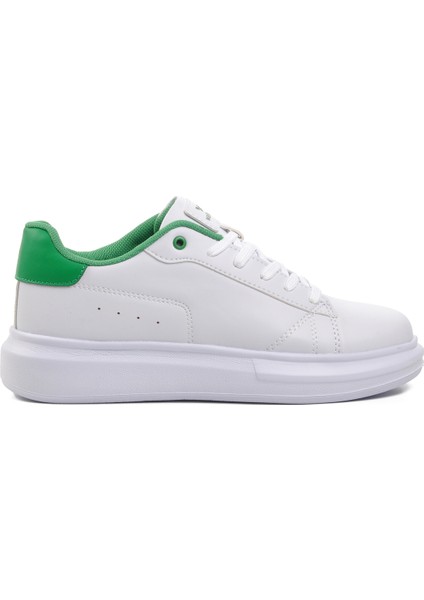 Beyaz Yeşil Kadın Spor Ayakkabı Sneaker