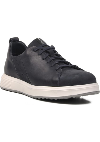 Dr.Flexer Lacivert Nubuk Deri Erkek Sneaker Ayakkabı modelleri