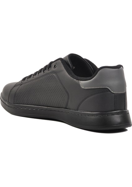 Siyah Büyük Numara Erkek Sneaker Ayakkabı