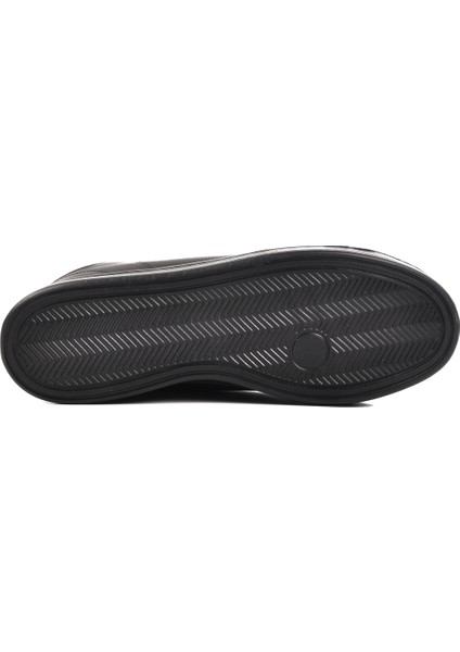 Siyah Büyük Numara Erkek Sneaker Ayakkabı
