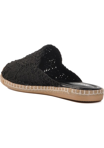 Siyah Önü Kapalı Triko Kadın Ev Terliği fırsatları