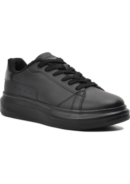 Siyah Siyah Kadın Spor Ayakkabı Sneaker modelleri