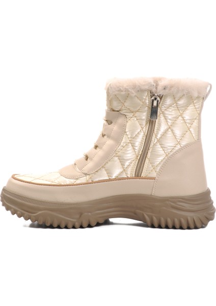 Bej Içi Kürklü Kadın Bot fiyatları