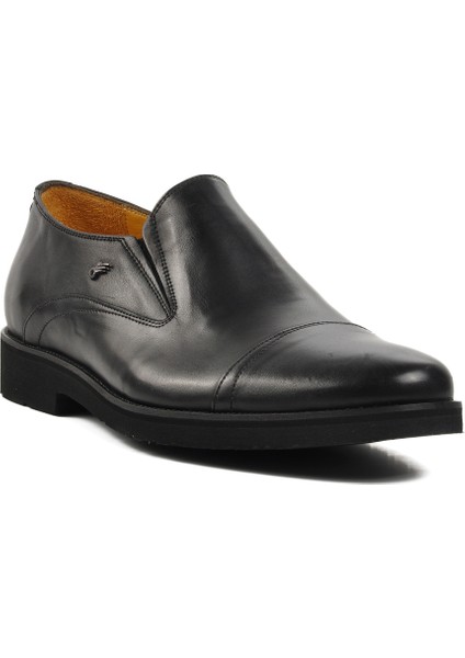 Dr.Flexer Siyah Deri Ortopedik Erkek Casual Ayakkabı modelleri