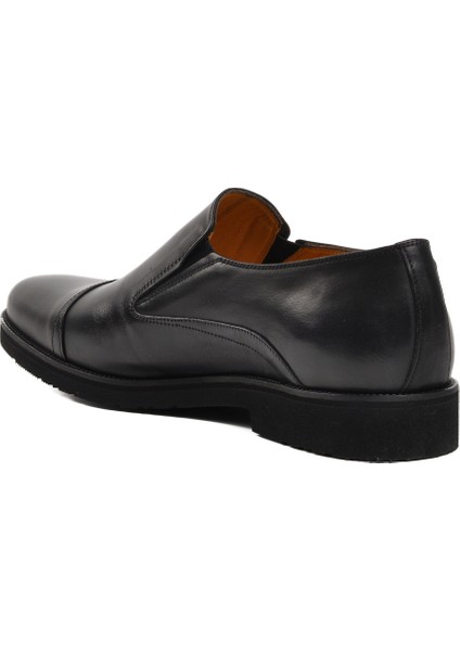 Dr.Flexer Siyah Deri Ortopedik Erkek Casual Ayakkabı fırsatları