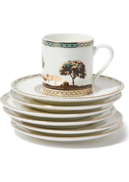 Espresso Fincanı ve Tabağı, 6'lı Set