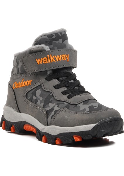 Füme Cırt Cırtlı Çocuk Trekking Ve Outdoor Bot modelleri