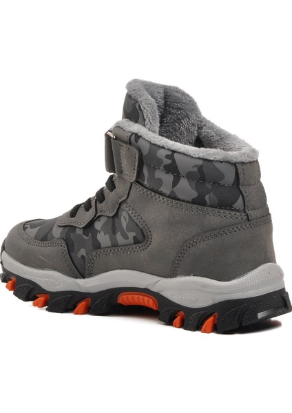 Füme Cırt Cırtlı Çocuk Trekking Ve Outdoor Bot fırsatları