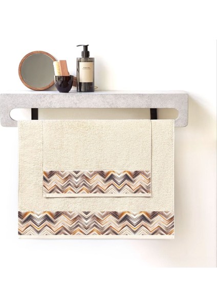 Brownie 2'li Banyo Havlu Seti