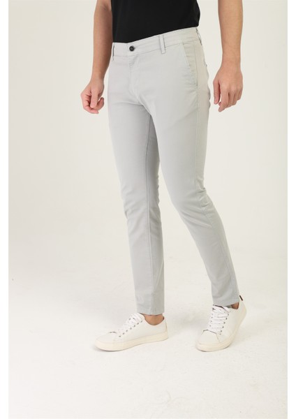 Erkek Likralı Esnek Pamuklu Chino Pantolon fırsatları