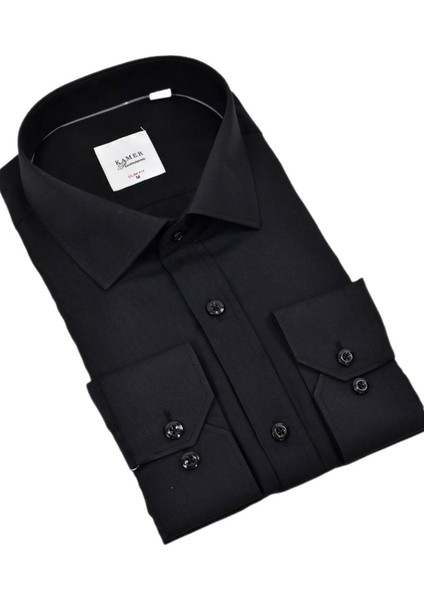 Erkek Slim Fitt Uzun Kol Kulplu Gömlek 2396 BGL-ST04379