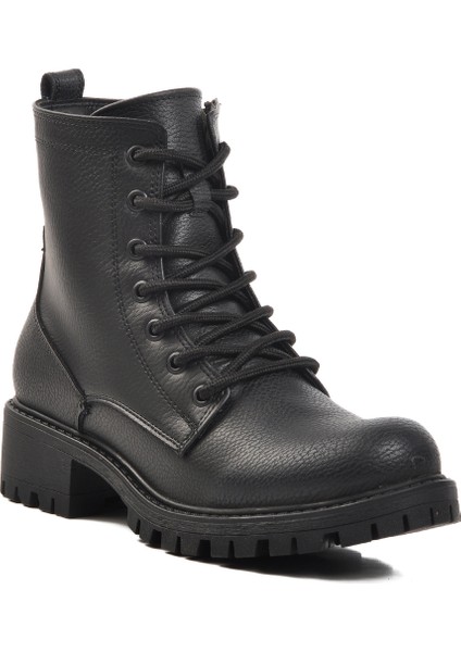 Siyah Floter Içi Polarlı Kadın Topuklu Bot modelleri