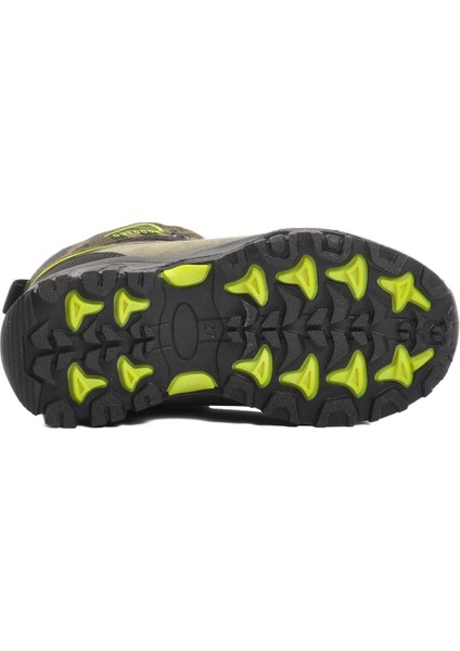 Haki Yeşil Kamuflaj Çocuk Trekking ve Outdoor Bot indirimleri