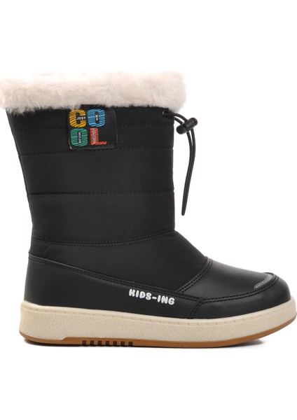 Siyah Içi Polarlı Kız Çocuk Bot