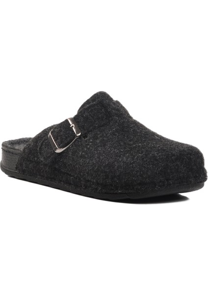 Siyah Tekstil Kadın Ev Terlik modelleri