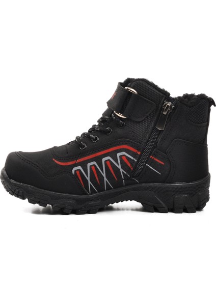 Siyah Kırmızı Çocuk Trekking ve Outdoor Bot fiyatları