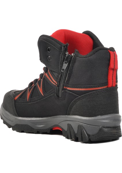 Siyah Kırmızı Unisex Çocuk Outdoor Bot