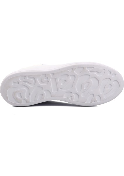 Beyaz Geniş Kalıp Unisex Sneaker indirimleri