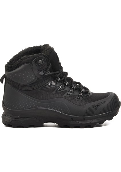 Siyah Siyah Çocuk Trekking Ve Outdoor Bot