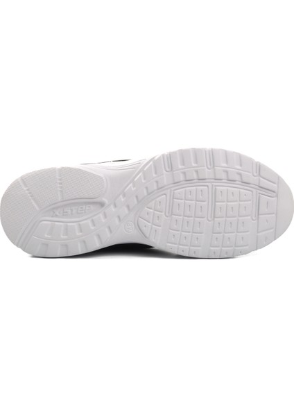 Siyah Beyaz Kadın Spor Ayakkabı Sneaker