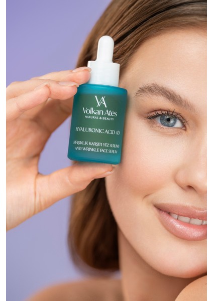 Yüz Serumu Hyaluronic Asit 4d Cam Şişe 30 ml indirimleri