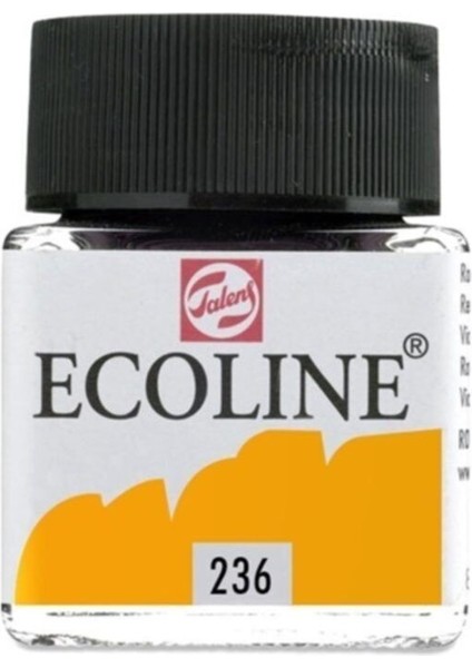 Ecoline Sıvı Sulu Boya 30 ml 236 Light Orange