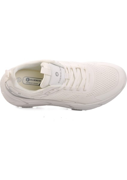 Beyaz Polyester Karışımlı Spor Ayakkabı fırsatları