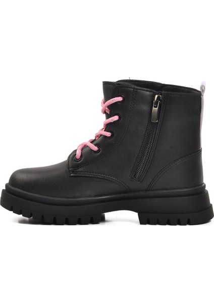 Siyah Pembe Poliüretan Kız Çocuk Bot fiyatları