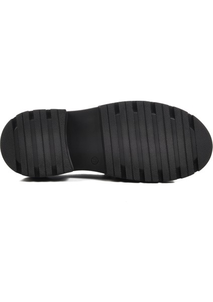 Siyah Rugan Kadın Loafer Ayakkabı indirimleri