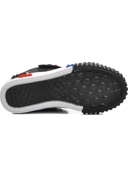 Siyah Beyaz Çocuk Uzun Boğazlı Hi Sneaker Spor Ayakkabı indirimleri