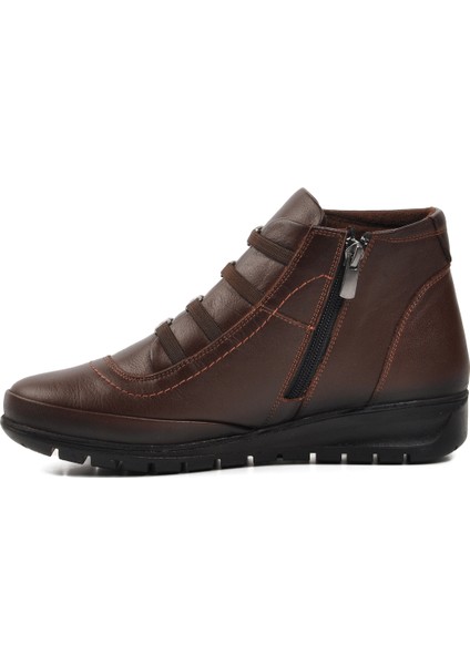 Kahve Deri Kadın Bot fiyatları