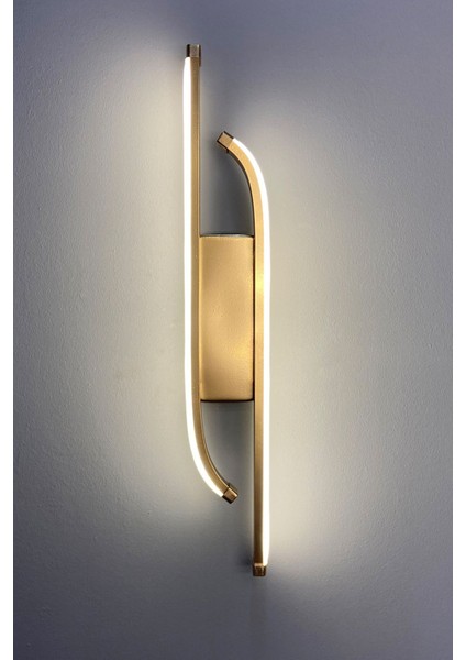 Gold Laura Modern 3 Renk Işık Ledli Duvar Aplik