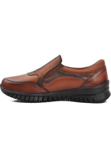 Taba Deri Kadın Casual Ayakkabı fiyatları