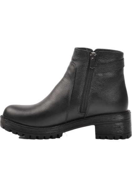 Siyah Deri Kadın Bot fiyatları