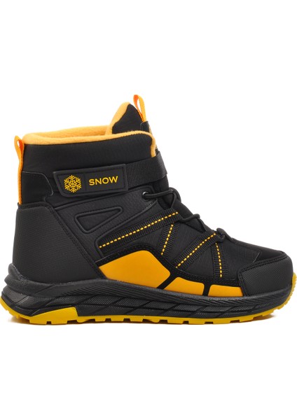 Siyah Sarı Unisex Çocuk Bot