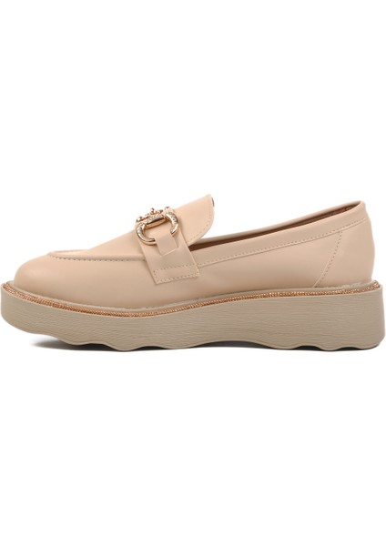 Bej Kadın Loafer Ayakkabı fiyatları