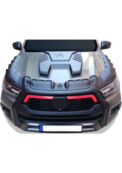 Toyota Hilux Ön Kaput Koruyucu - Dragon (3 Parça) | 2015-2020 Arası modelleri