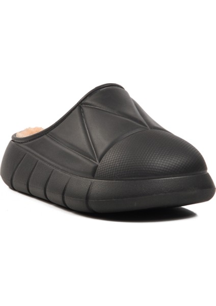 Siyah Poliüretan Kadın Ev Terliği modelleri